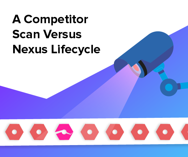 Comparatif entre Nexus Lifecycle et un concurrent